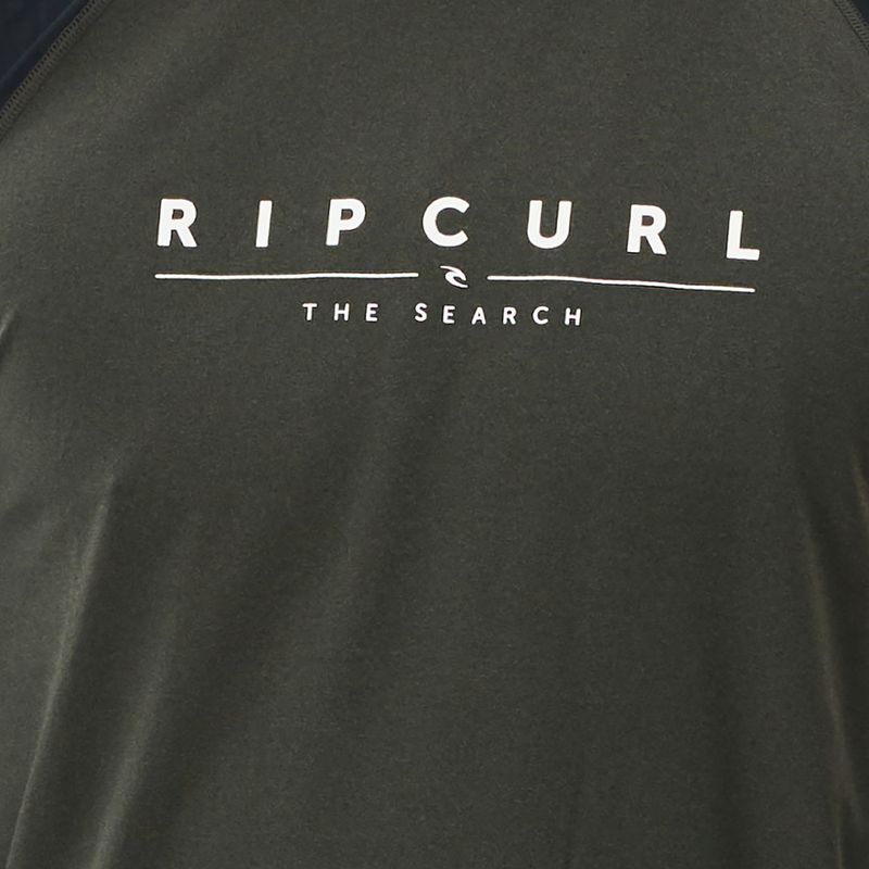Pánske plavecké tričko Rip Curl Shockwaves 3442 šedé 12MMRV 3