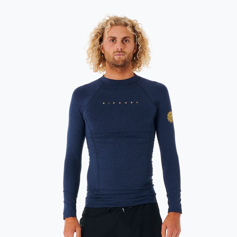 Pánske plavecké tričko Rip Curl Dawn Patrol Perf 3277 tmavomodré 12RMRV