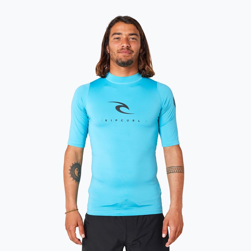 Pánske plavecké tričko Rip Curl Corps 7 modré 12JMRV
