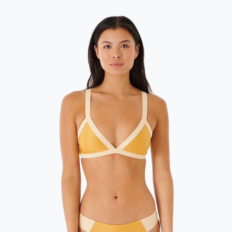 Vrchný diel plaviek Rip Curl Mirage Colour Block Tri 146 žltý 6VWSW 4