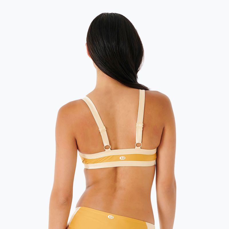 Vrchný diel plaviek Rip Curl Mirage Colour Block Tri 146 žltý 6VWSW 5