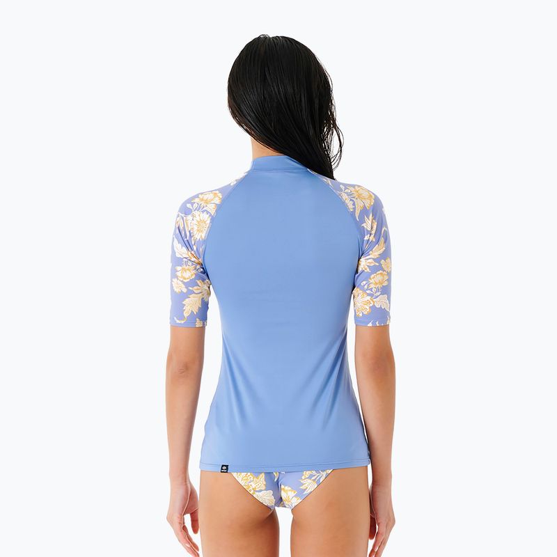 Dámske plavecké tričko Rip Curl Oceans Together Upf 5+ 7 modré 148WRV 2
