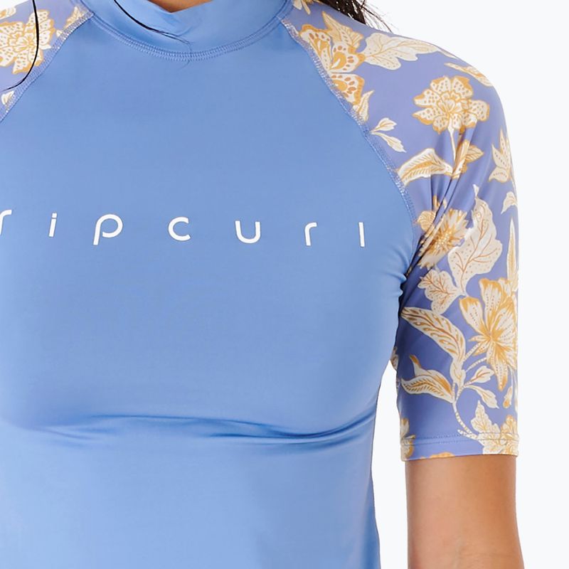 Dámske plavecké tričko Rip Curl Oceans Together Upf 5+ 7 modré 148WRV 3