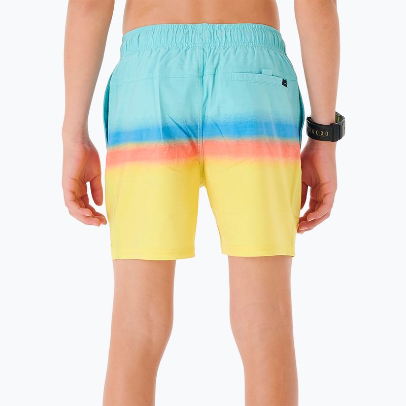Rip Curl Surf Revival Volley detské šortky 46 blue/yellow 27BBO 3