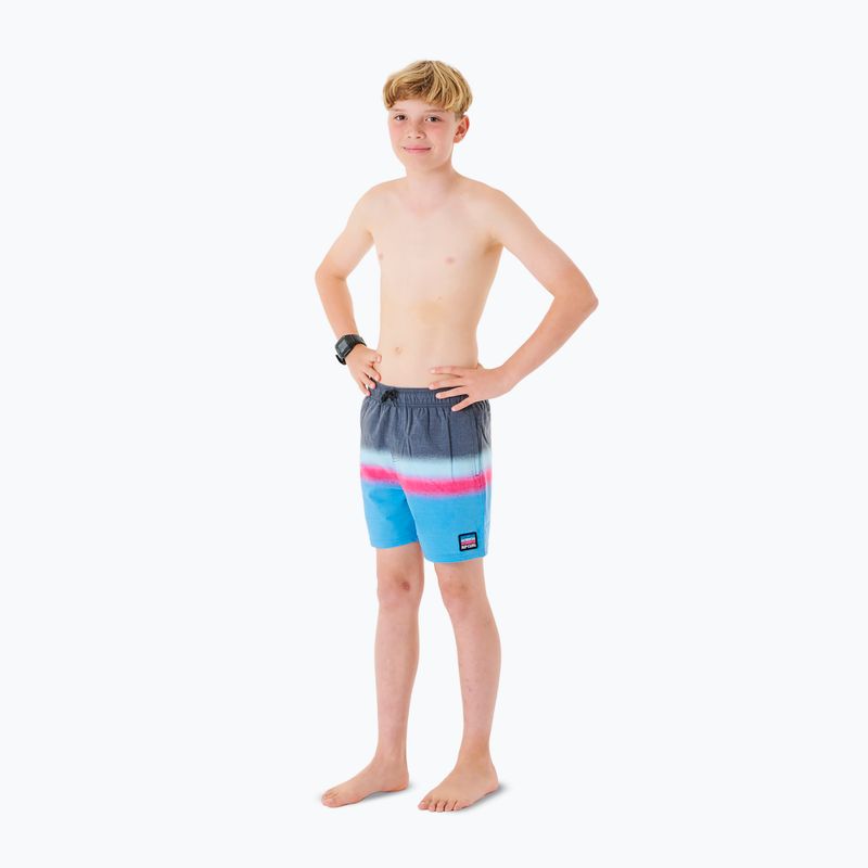 Rip Curl Surf Revival Volley 9 detské šortky modro-šedé 27BBO 2