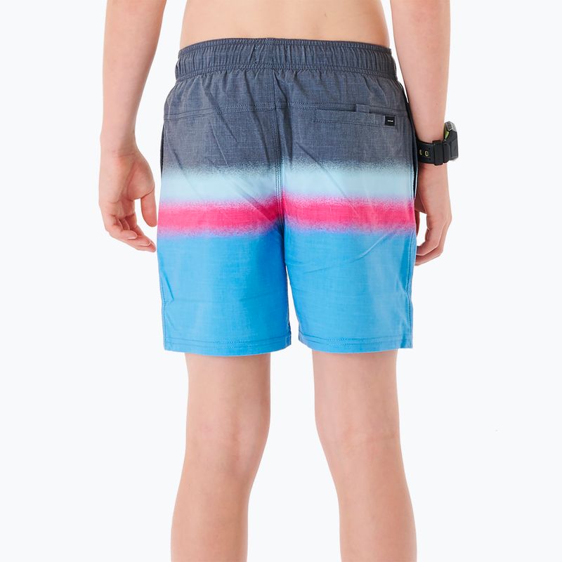 Rip Curl Surf Revival Volley 9 detské šortky modro-šedé 27BBO 3