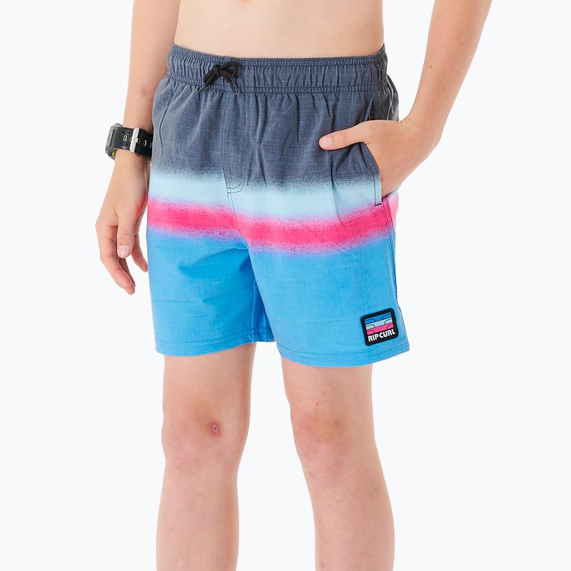 Rip Curl Surf Revival Volley 9 detské šortky modro-šedé 27BBO 5