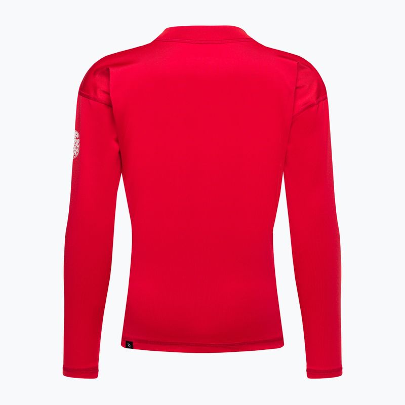Detské plavecké tričko Rip Curl Corps Rash Vest 4 červené 11MBRV 2