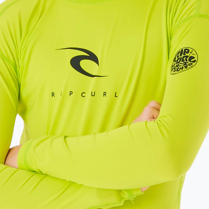 Detské plavecké tričko Rip Curl Corps Rash Vest 478 zelené 11MBRV 3