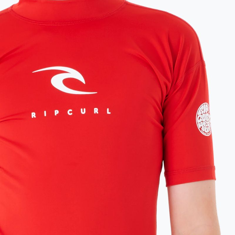 Detské plavecké tričko Rip Curl Corps Rash Vest 4 červené 11NBRV 3