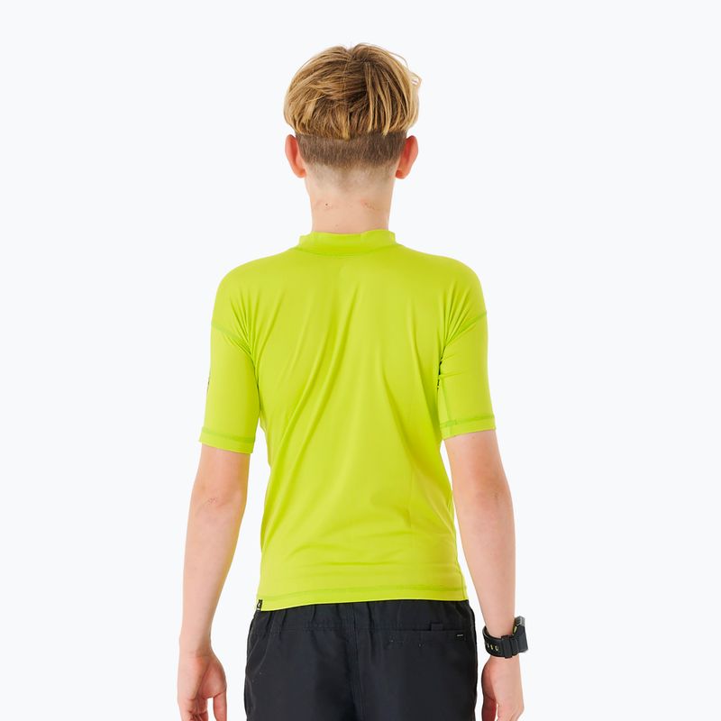 Detské plavecké tričko Rip Curl Corps Rash Vest 478 zelené 11NBRV 2
