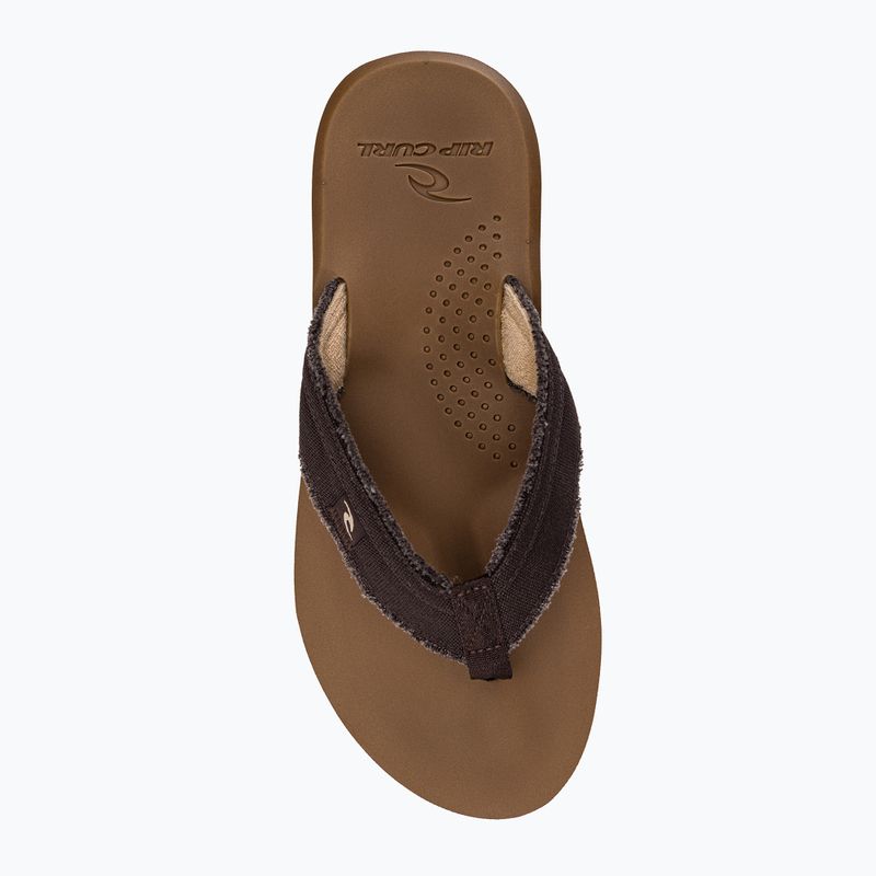Pánske žabky Rip Curl Reactor Open Toe 1153 hnedé 19VMOT 6