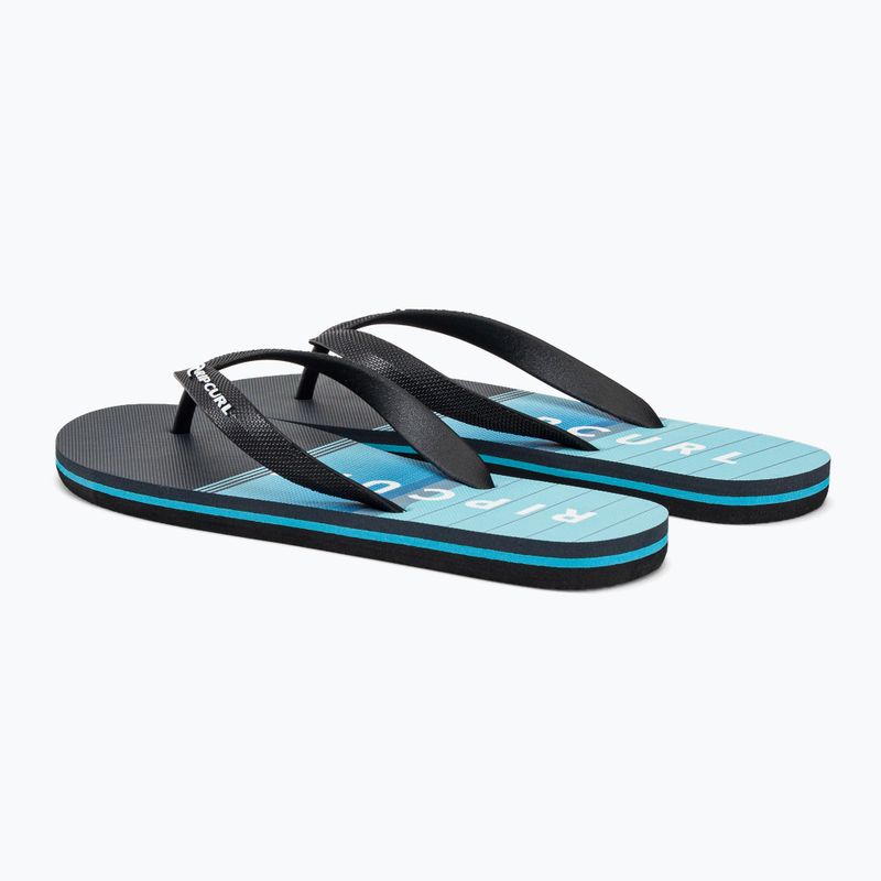 Pánske žabky Rip Curl Breaker Open Toe 17 čierno-modré 19XMOT 3