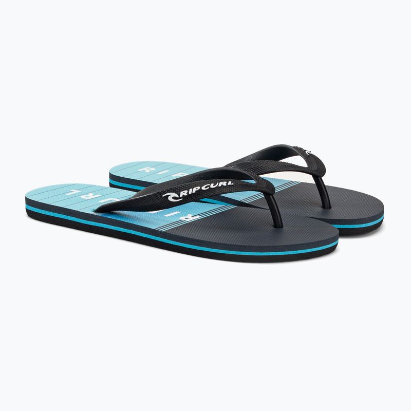 Pánske žabky Rip Curl Breaker Open Toe 17 čierno-modré 19XMOT 4