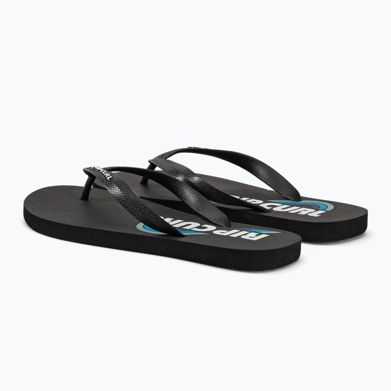 Pánske žabky Rip Curl Surf Revival Logo Open Toe 6244 čierne 19YMOT 3