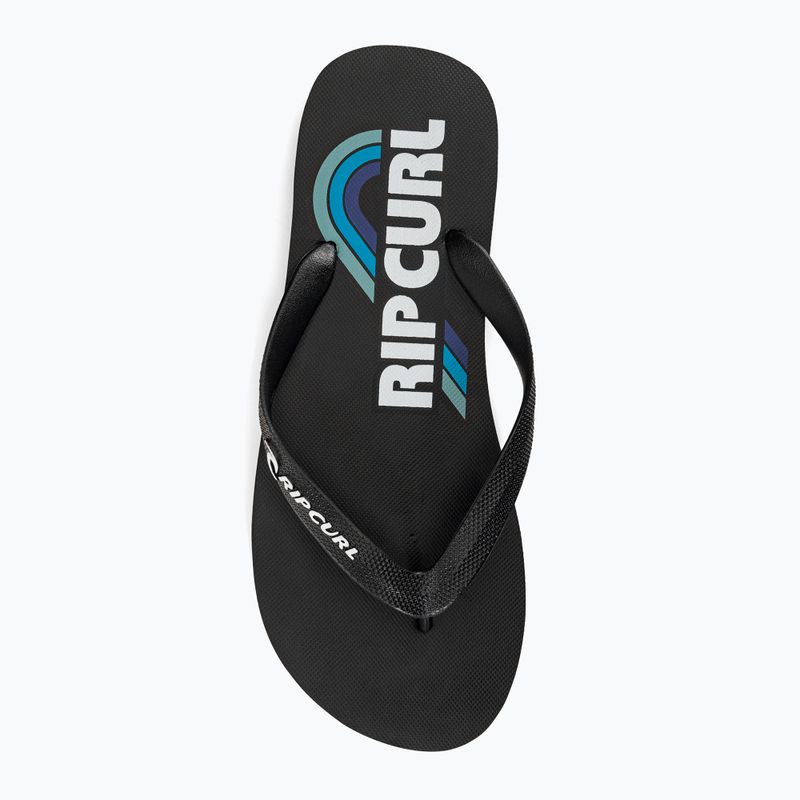 Pánske žabky Rip Curl Surf Revival Logo Open Toe 6244 čierne 19YMOT 6