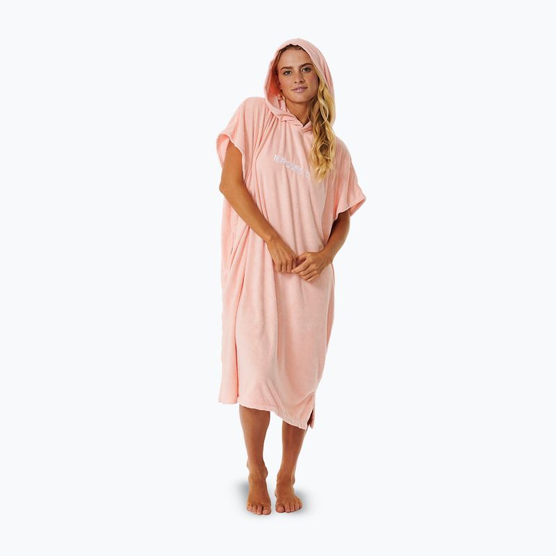 Dámske pončo Rip Curl Classic Surf Hooded peach 3