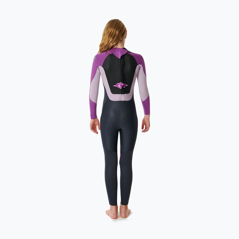 Detský plavecký neoprén Rip Curl Omega 5/3mm Back Zip GB Jr purple 2