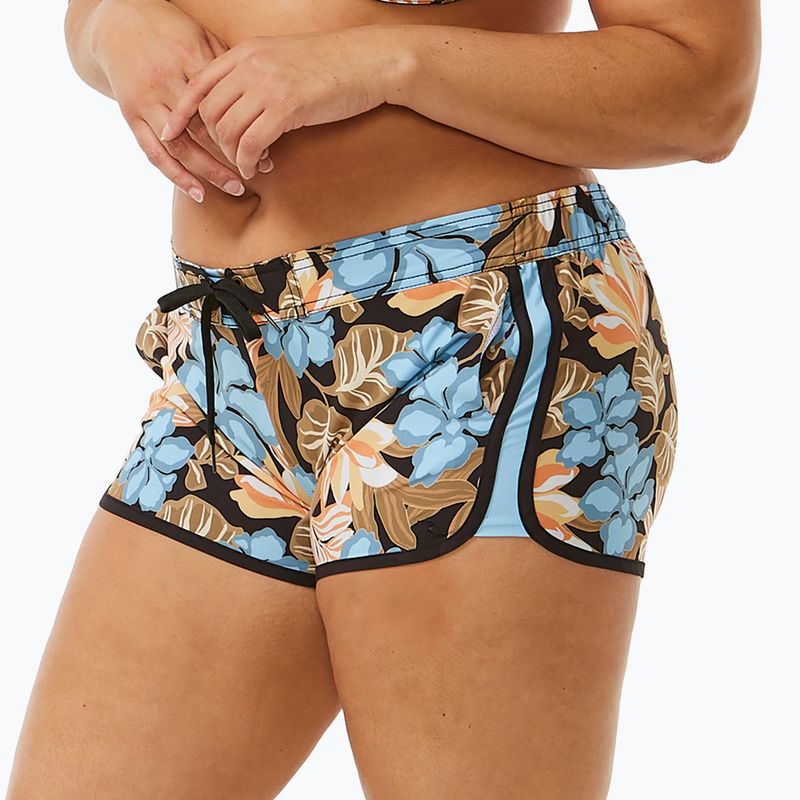 Dámske plavecké šortky Rip Curl  Follow The Sun 3" dusty blue 3