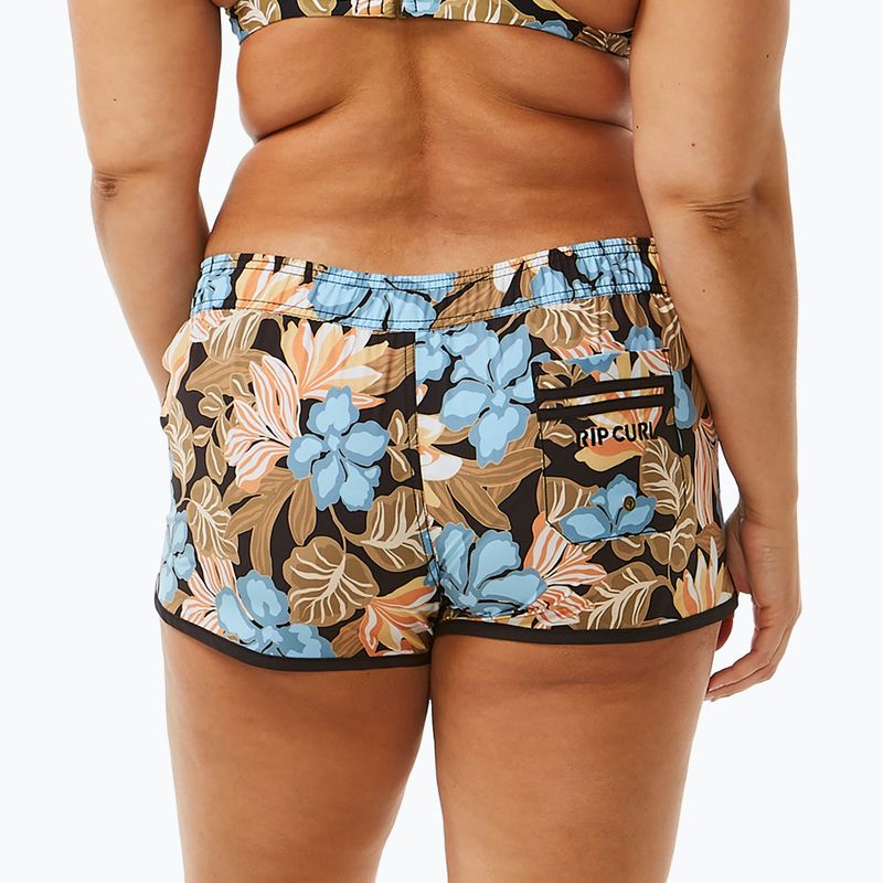 Dámske plavecké šortky Rip Curl  Follow The Sun 3" dusty blue 4