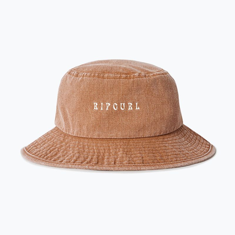 Klobúk dámsky Rip Curl Washed UPF Mid Brim washed brown