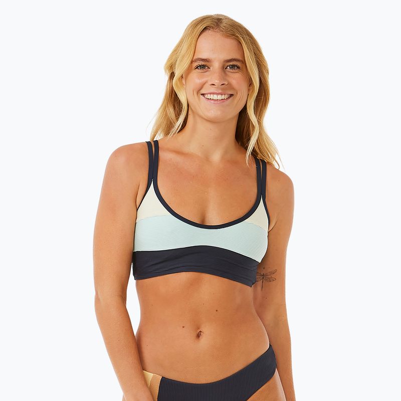 Vrchný diel plaviek Rip Curl Block Party Spliced Crop navy 4