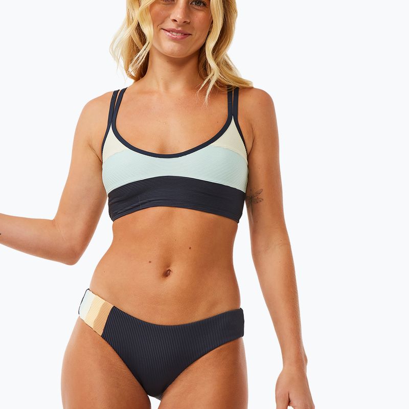 Spodný diel plaviek Rip Curl Block Party Spliced Cheeky Hip navy 9