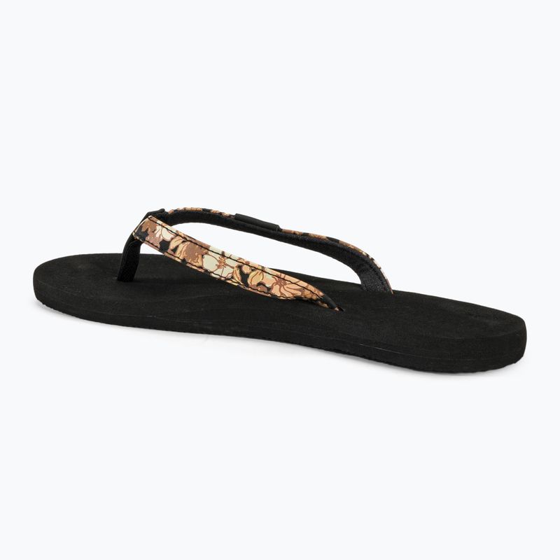 Dámske žabky Rip Curl Freedom Bloom Open Toe black/brown 3