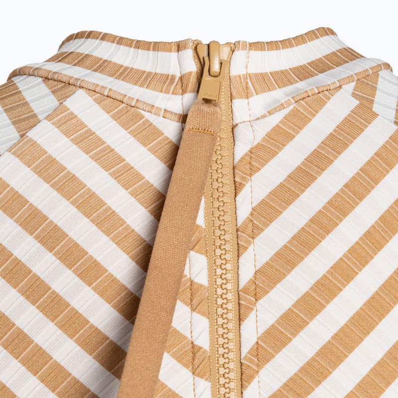 Dámske jednodielne plavky Rip Curl Premium Surf LS Surf light brown 5