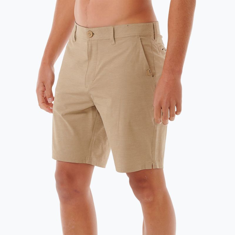 Pánske šortky Rip Curl Boardwalk Phase Nineteen khaki 4