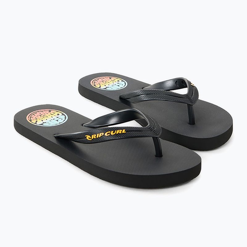 Detské žabky Rip Curl Wetty Fade Bloom washed black