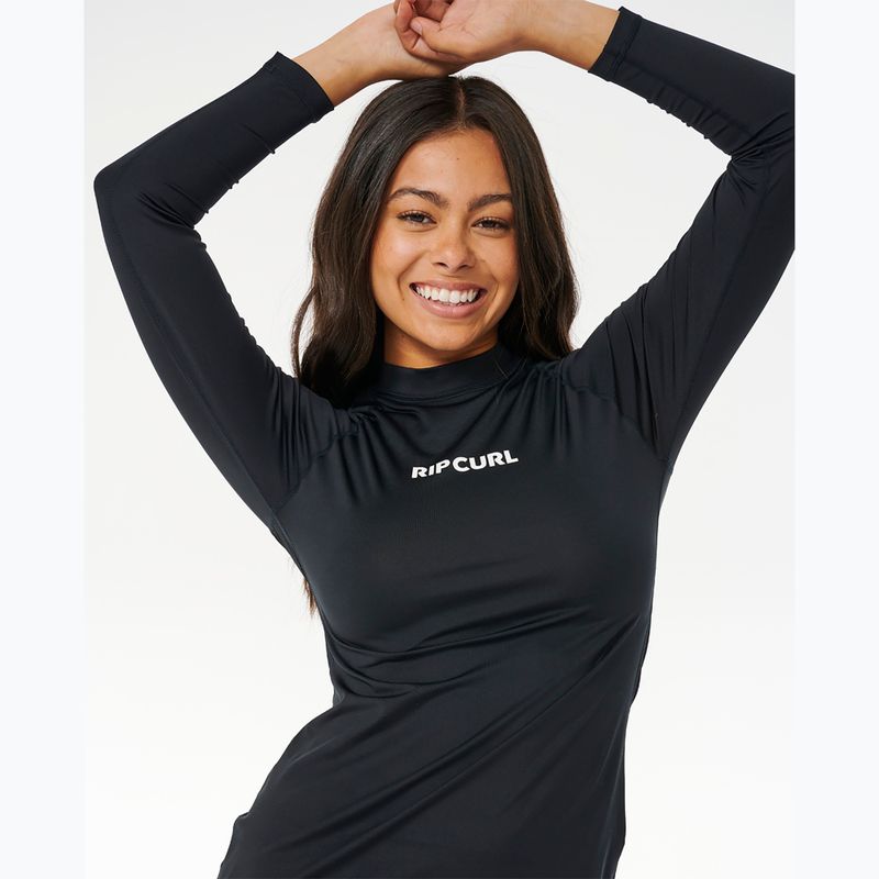 Dámske plavecké tričko Longsleeve Rip Curl Classic Surf UPF Rashguard black 5
