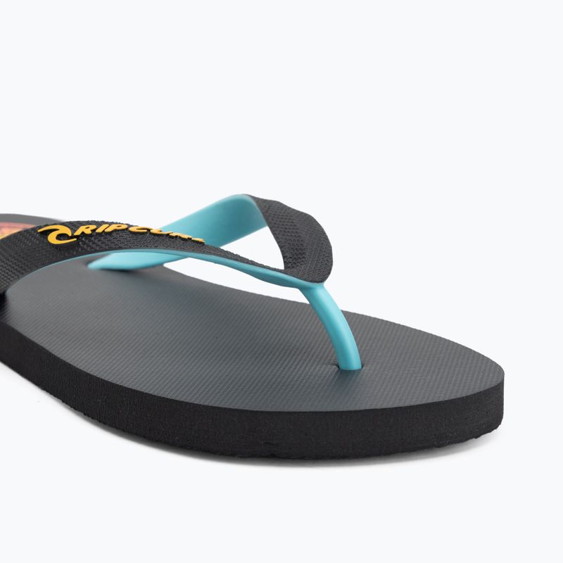 Pánske žabky Rip Curl Wetty Fade Bloom washed black 7