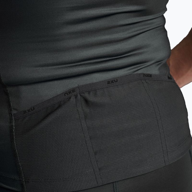 Pánske cyklistické tielko 2XU Core Tri Tank black/white 8