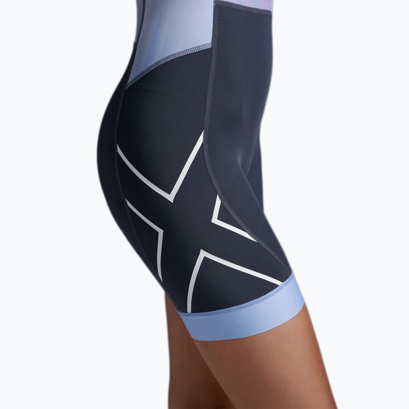 Dámsky triatlonový oblek 2XU Core hydrangea/india ink 8