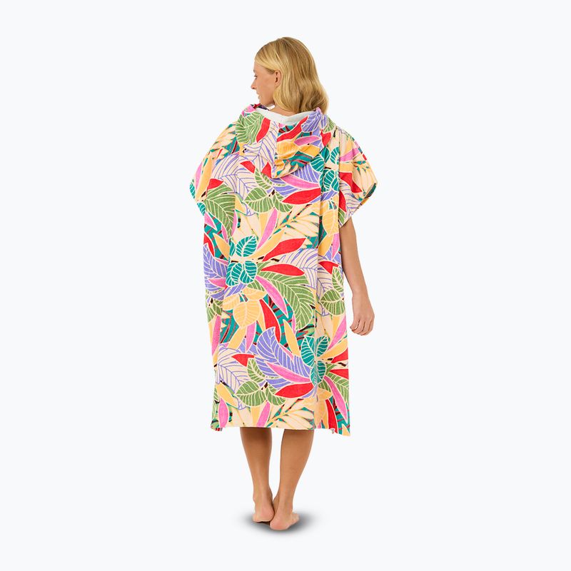 Dámske pončo Rip Curl Mixed Hooded dark chocolate 2