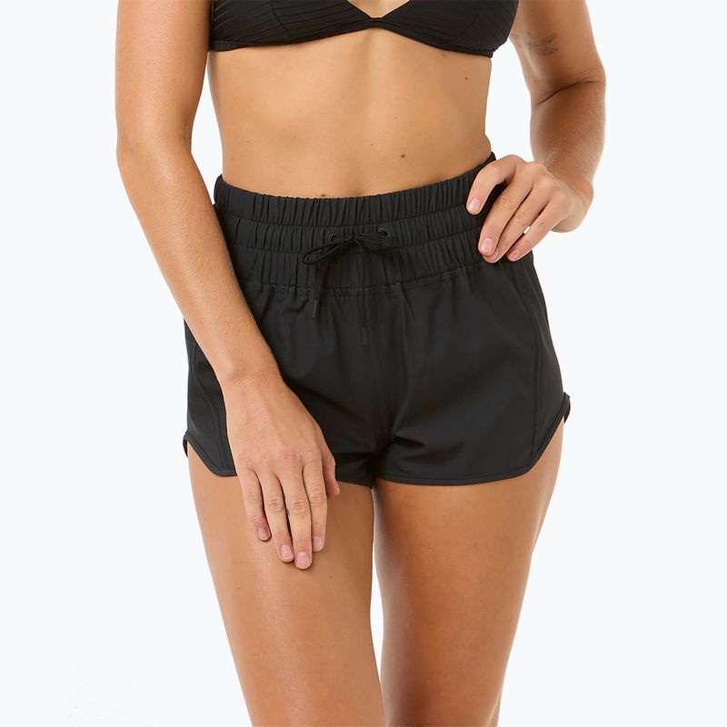 Dámske plavecké šortky Rip Curl High Waist Retro black 5