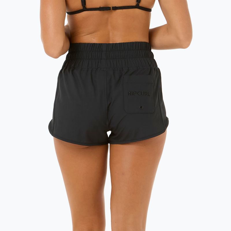 Dámske plavecké šortky Rip Curl High Waist Retro black 3