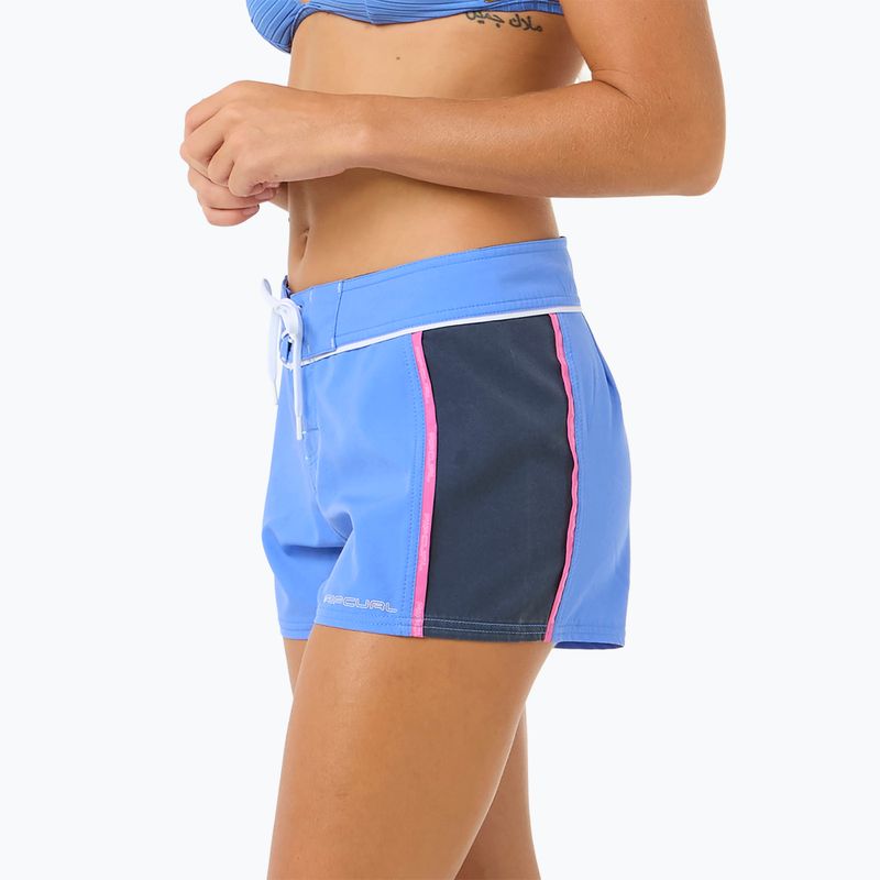 Dámske plavecké šortky Rip Curl Las Dalias Performance 3" blue 6