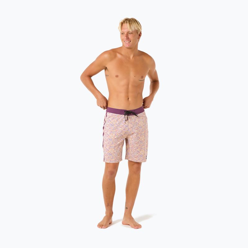 Pánske plavecké šortky Rip Curl Mirage Floral Reef smokey grape 2