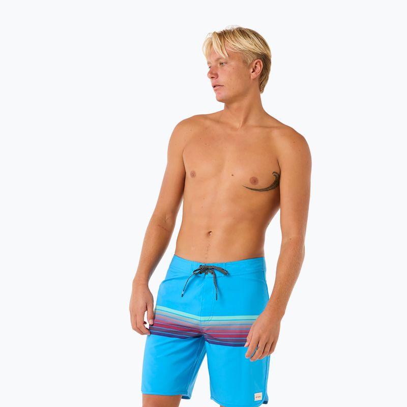 Pánske plavecké šortky Rip Curl Mirage Surf Revival blue paint 4