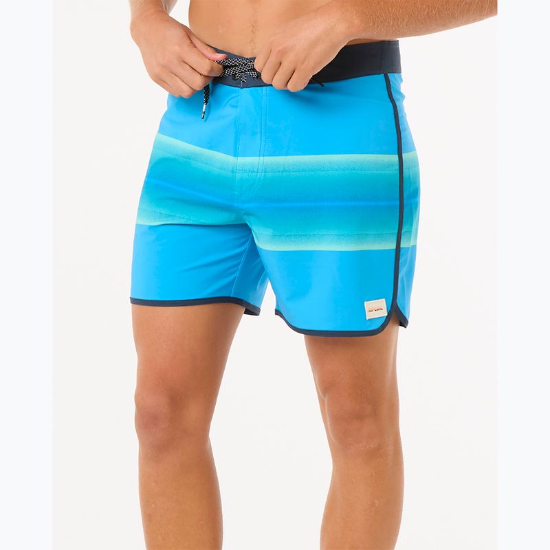 Pánske plavecké šortky Rip Curl Surf Revival Volley blue paint 6