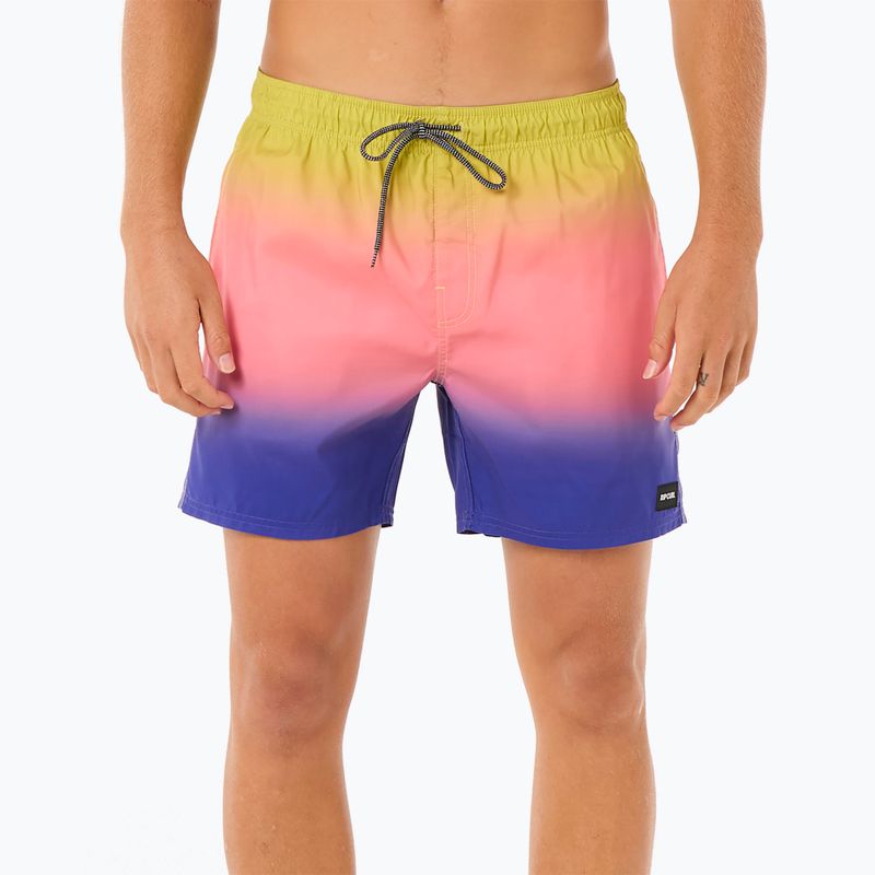Pánske plavecké šortky Rip Curl Laze Fade Volley wild berry 5