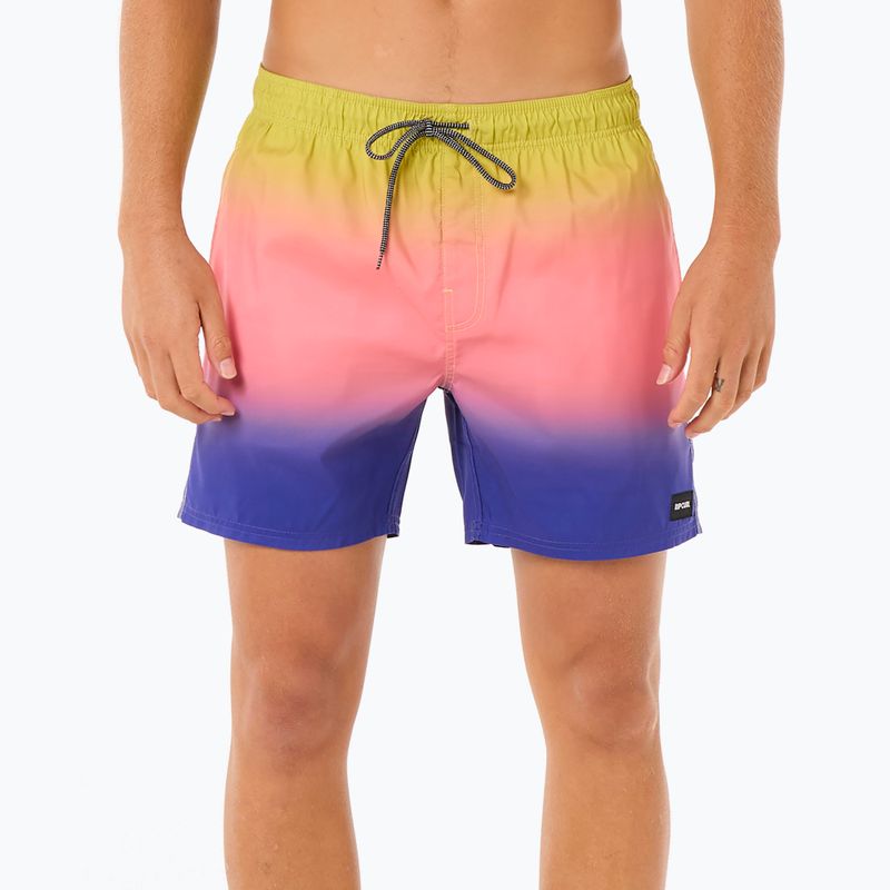Pánske plavecké šortky Rip Curl Laze Fade Volley wild berry