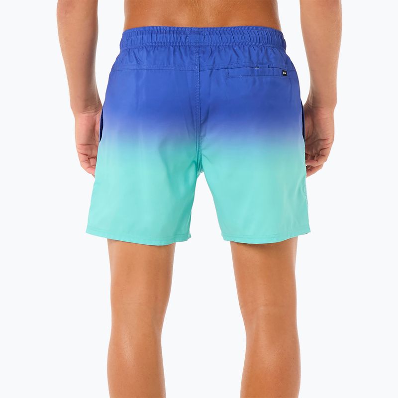 Pánske plavecké šortky Rip Curl Laze Fade Volley electric cobalt 3
