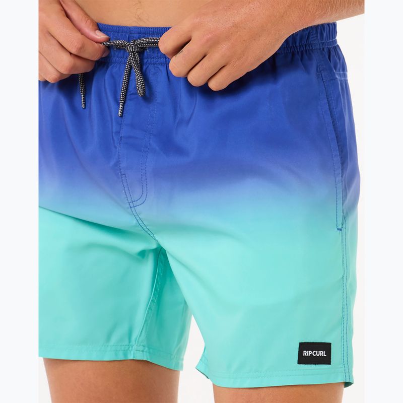 Pánske plavecké šortky Rip Curl Laze Fade Volley electric cobalt 4