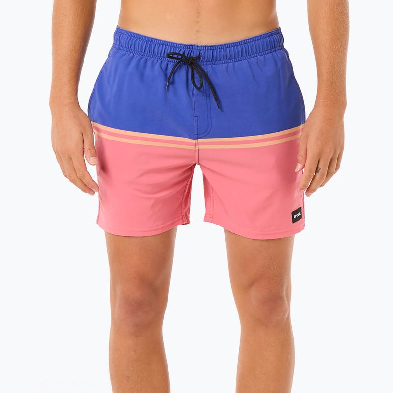 Pánske plavecké šortky Rip Curl Combine Volley wild berry 5