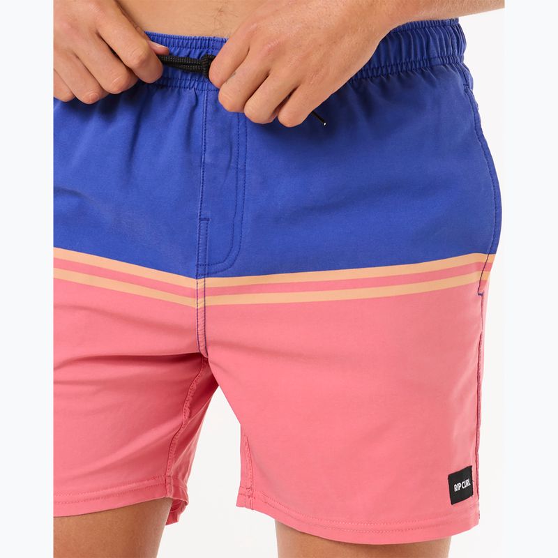 Pánske plavecké šortky Rip Curl Combine Volley wild berry 7