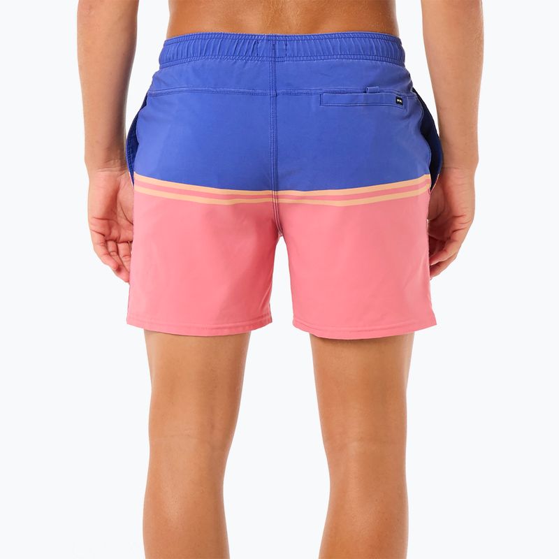 Pánske plavecké šortky Rip Curl Combine Volley wild berry 3