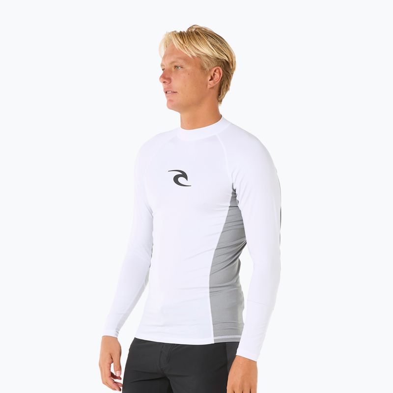 Pánske plavecké tričko longsleeve Rip Curl Waves UPF Performance white 4